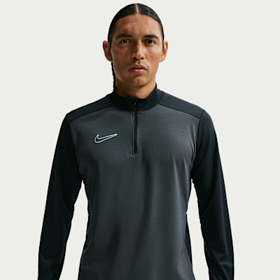 Nike DRI-FIT M ダークグレー 陸上用シャツ　elite Nike Academy Men's Dri-FIT Soccer Drill Top. Nike.com